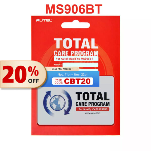 AUTEL Maxisys MS906BT 1YR UPDATE ONE YEAR SUBSCRIPTION 20% off w/code:CBT20