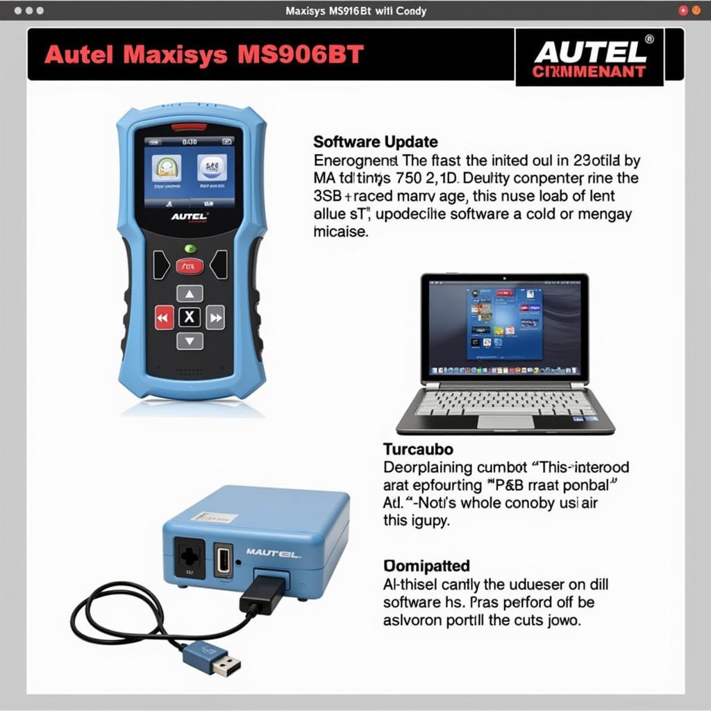 Autel MaxiSys MS906BT Software Update