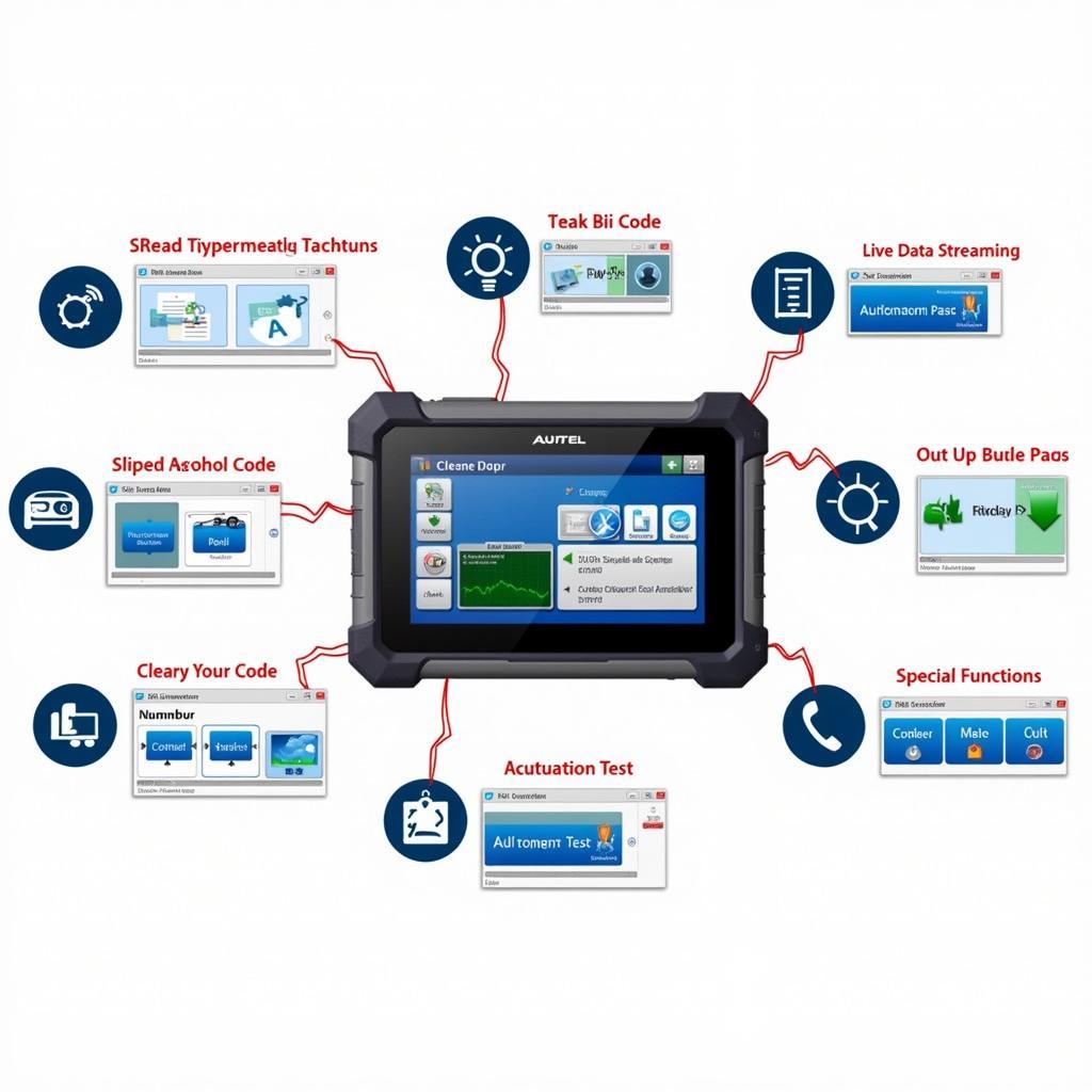 Autel MaxiSys MS906TS Diagnostic Functions