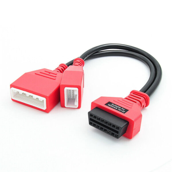 Autel Maxisys MS908 MS908P for Nissan (B18) -16+32 Pin Male To OBD2 Cable