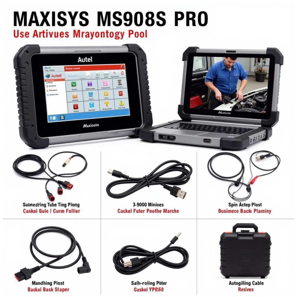 Autel MaxiSys MS908S Pro Bi-Directional Scan Tool