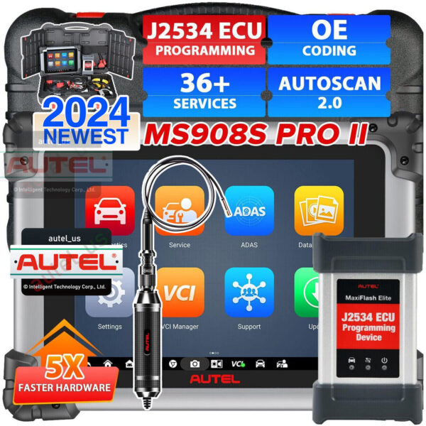 Autel MaxiSYS MS908S PRO II 2024 J2534 programming Scanner US Ver. No IP limited