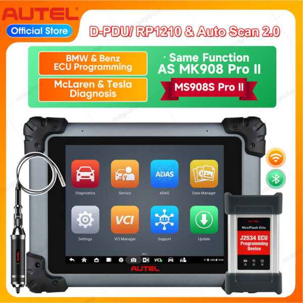 Autel MaxiSys MS908S PRO II Diagnostic Tool OBD2 2024 Android 10 Service Tool