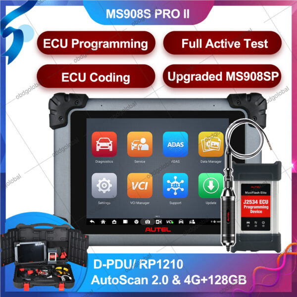 Autel MaxiSys MS908S PRO II Diagnostic Tool OBD2 Android 10 Scanner