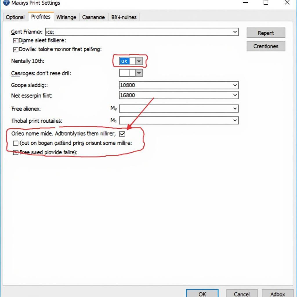 Autel Maxisys Print Settings Optimization