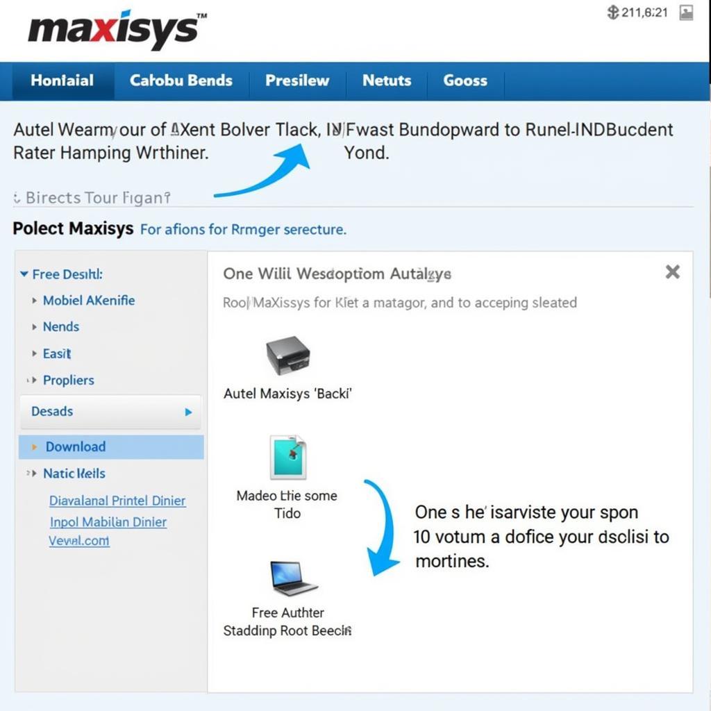 Autel Maxisys Printer Driver Download Process