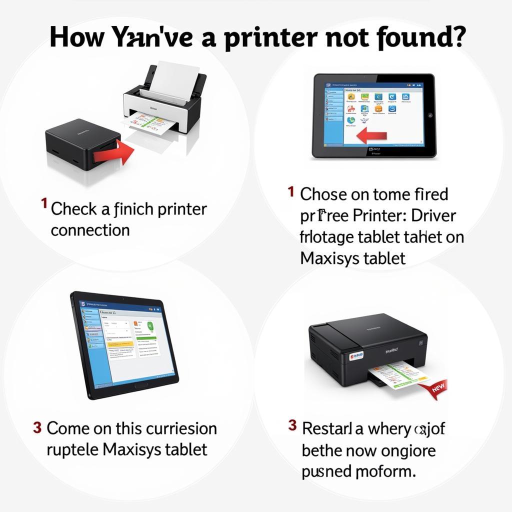 Troubleshooting Autel Maxisys Printer Not Found Error