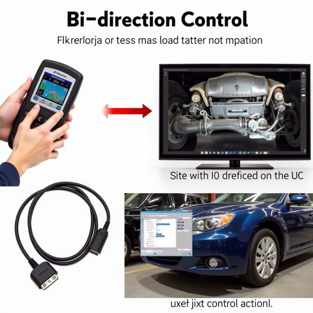 Autel MaxiSys Pro Bi-Directional Controls in Action