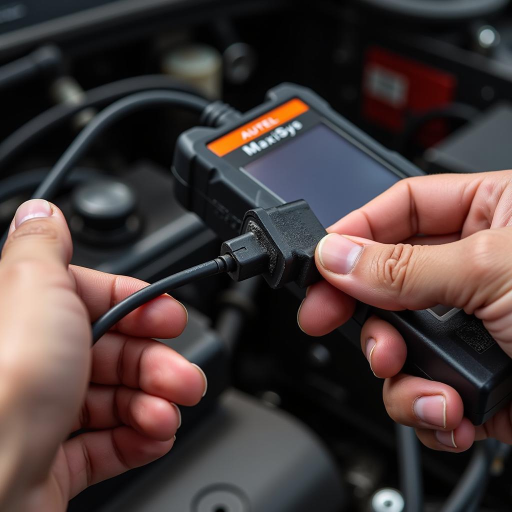 Autel MaxiSys Troubleshooting: OBD Cable Check