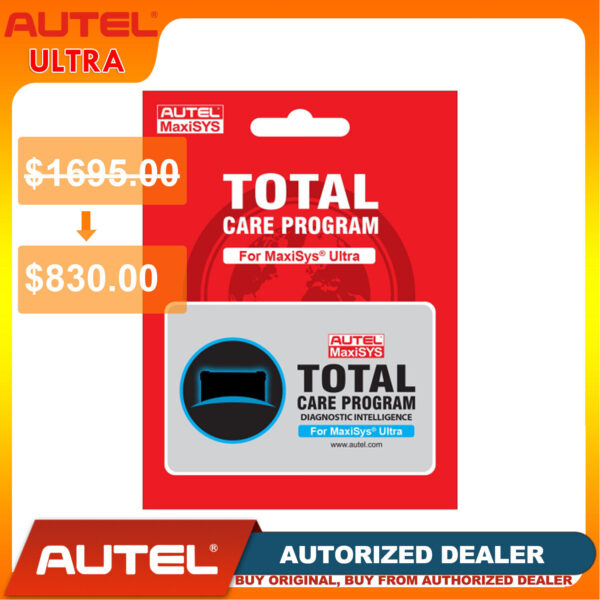 Autel Maxisys Ultra 1 - Year Update Service (Total Care Program) subscription