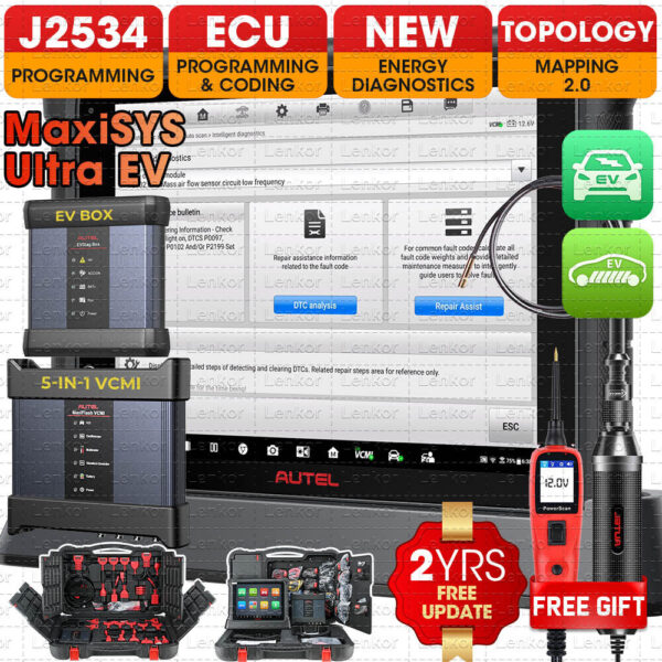 Autel MaxiSys Ultra EV Intelligent Diagnostic Scanner Programming Up of MS919