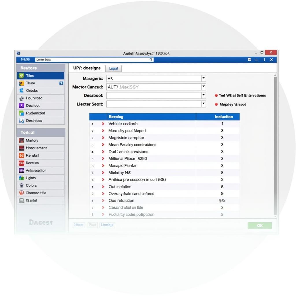 Autel MaxiSys VSA Diagnostics Report