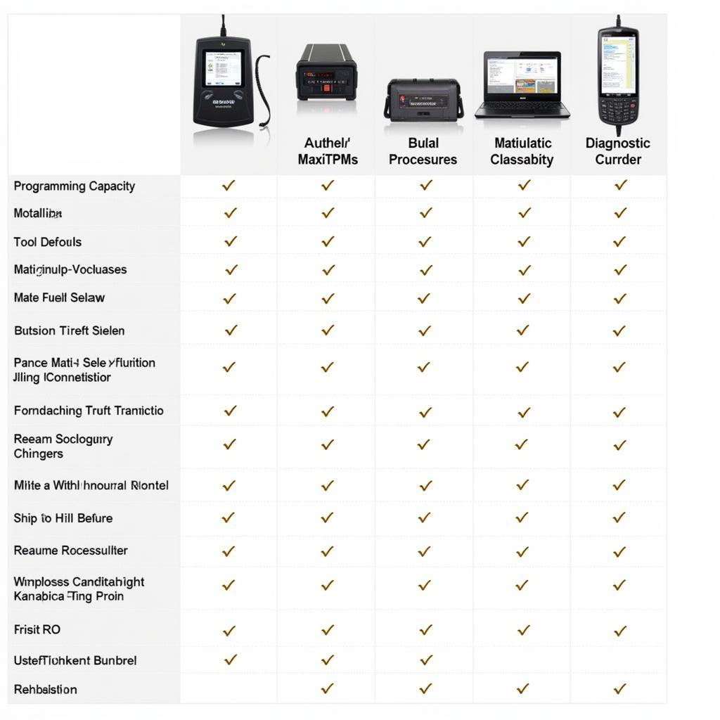 Autel MaxiTPMS Pro Compared to Competitors