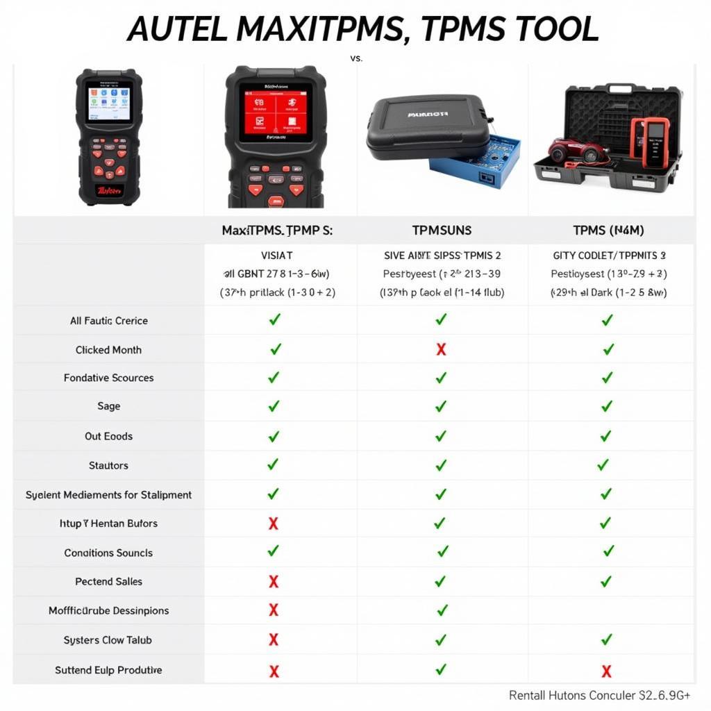 Comparing the Autel MaxiTPMS TS401 TPMS Tool with Other TPMS Tools