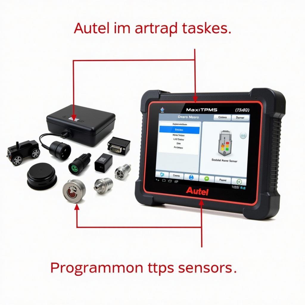 Autel MaxiTPMS TS508 Programming TPMS Sensors