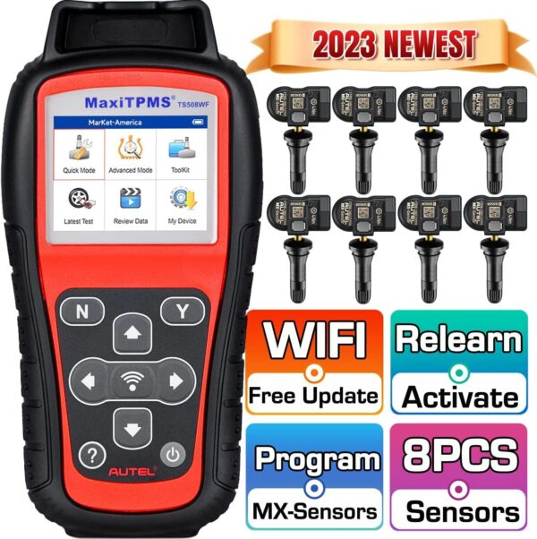 Autel MaxiTPMS TS508 Tire Pressure Monitoring System TPMS Reset Relearn Tool