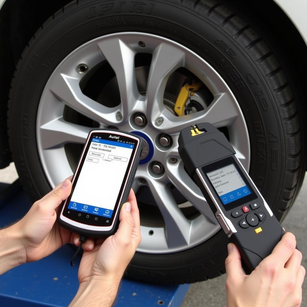 Autel MaxiTPMS TS601 Activating a TPMS Sensor