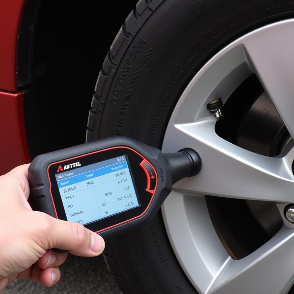 Autel MaxiTPMS TS601 Activating a TPMS Sensor