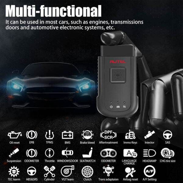 Autel MaxiVCI Mini /V200 /MaxiSYS-VCI100 Bluetooth Wireless Diagnostic Interface - Image 2