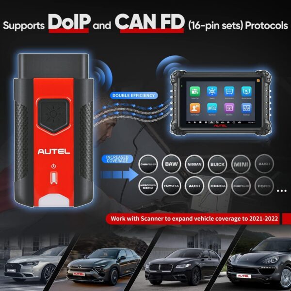 Autel MaxiVCI V200 Bluetooth Vehicle Communication Interface For ITS600 MS906PRO - Image 3