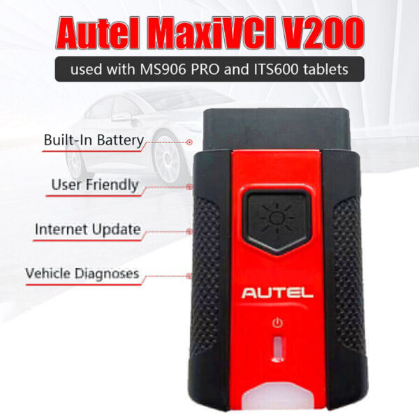 Autel MaxiVCI VCI 200 Bluetooth Adapter Connector For Autel MS906 PRO/ ITS600K8