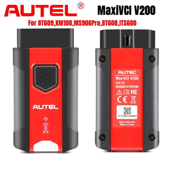 Autel MaxiVCI VCI V200 Bluetooth Vehicle Interface Work For KM100 ITS600 BT609