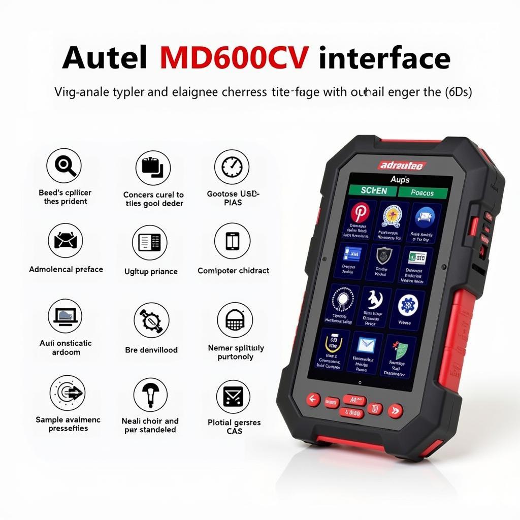 Autel MD600CV Diagnostic Interface