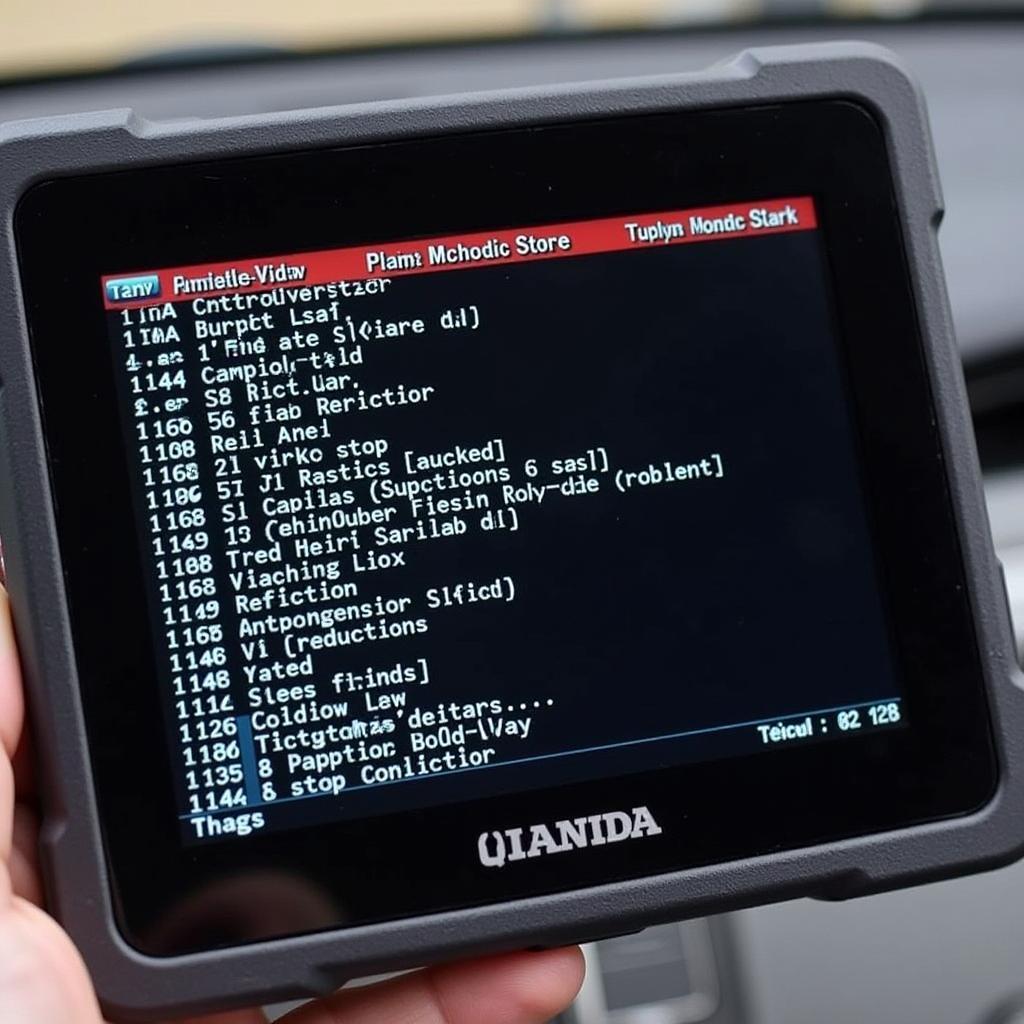 Autel MD802 Displaying Honda Diagnostic Codes