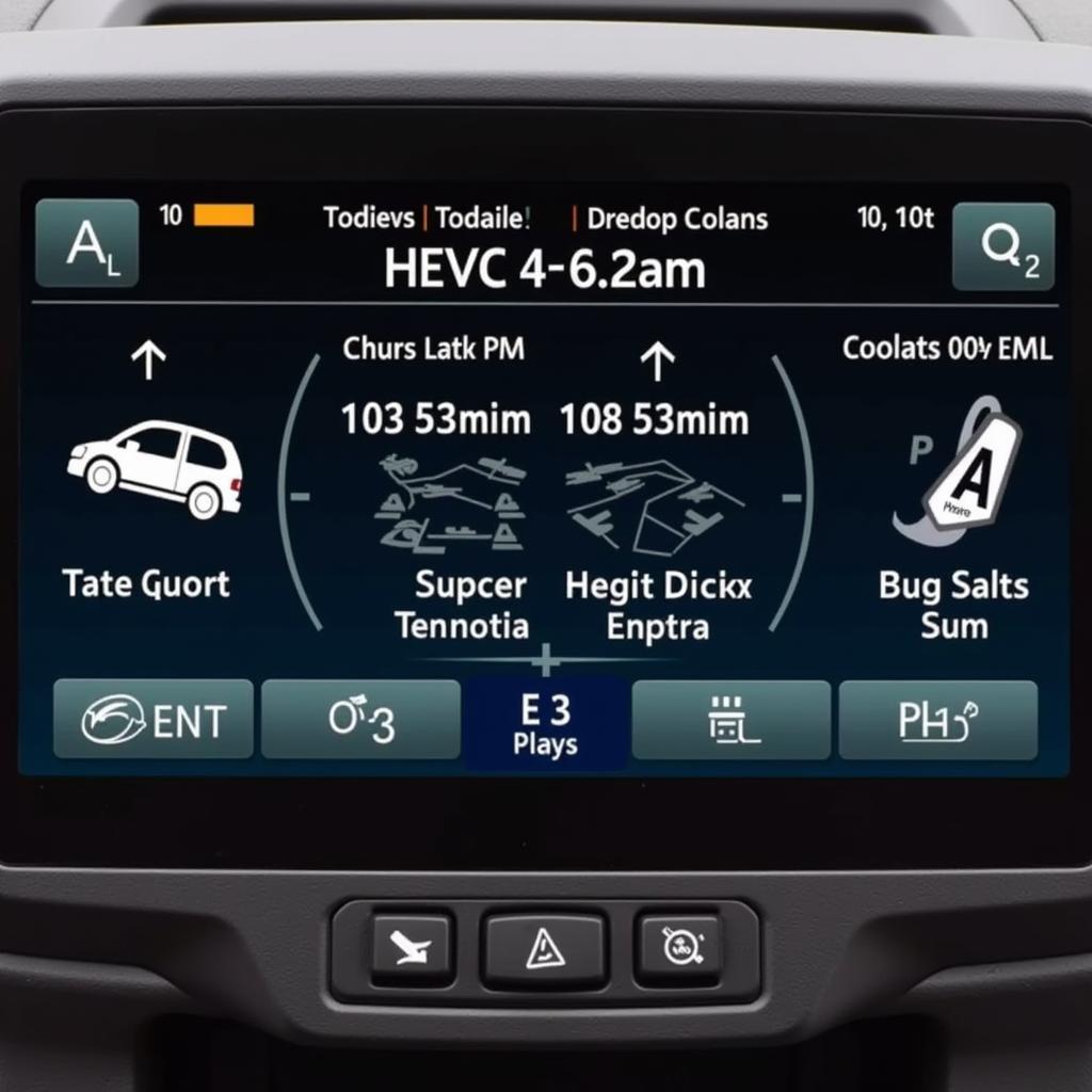 Autel MD802 OBD2 Scanner Displaying Diagnostic Information