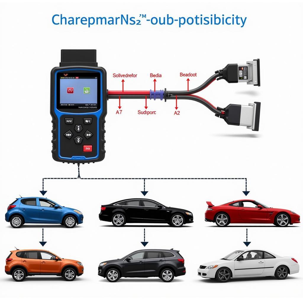 Autel MD805 Connected to Different Cars