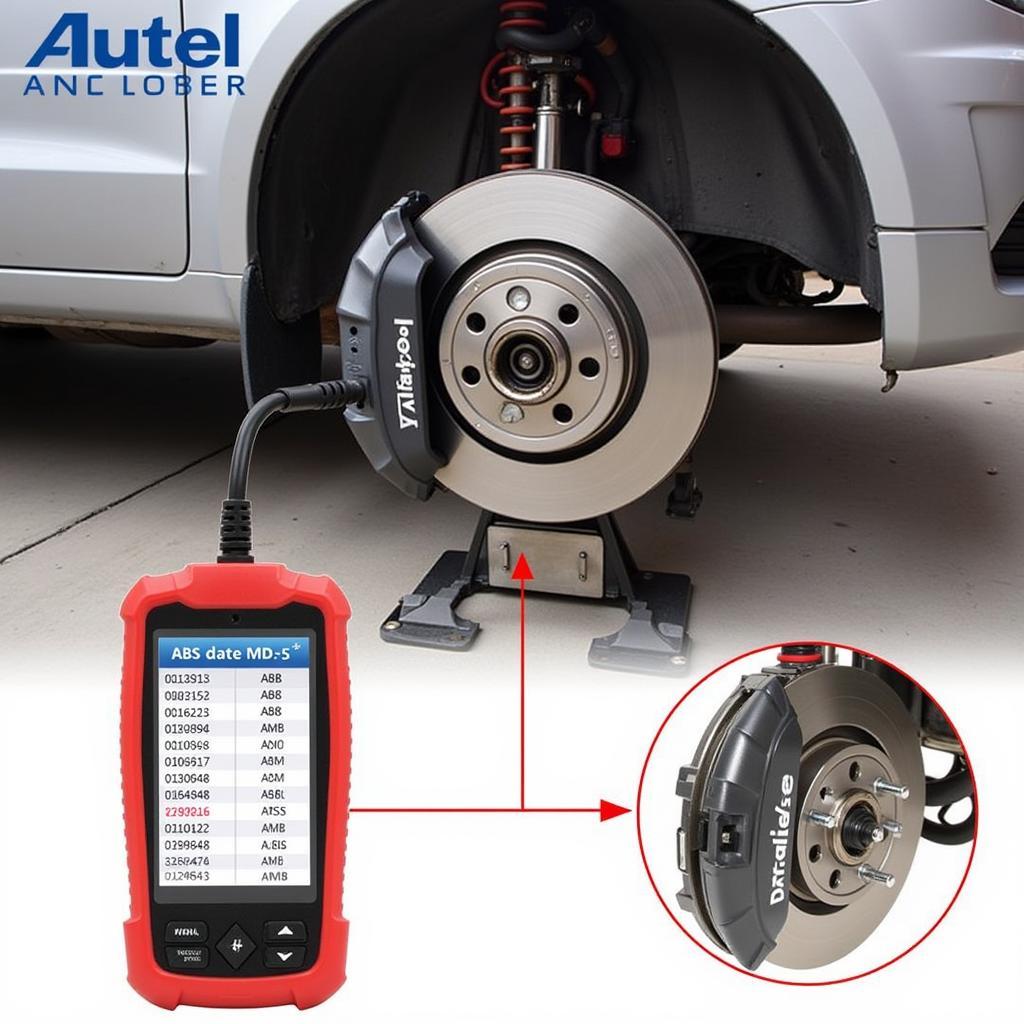 Autel MD805 Scanning ABS System