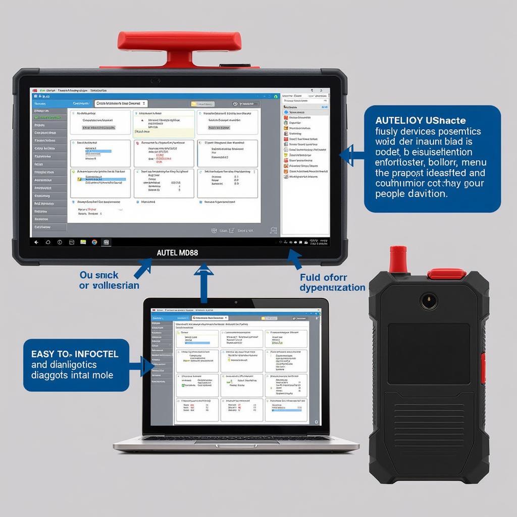 Autel MD808 User Interface