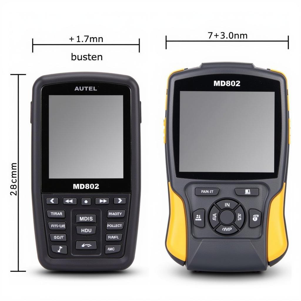 Autel MD808 vs MD802 Side-by-Side Comparison