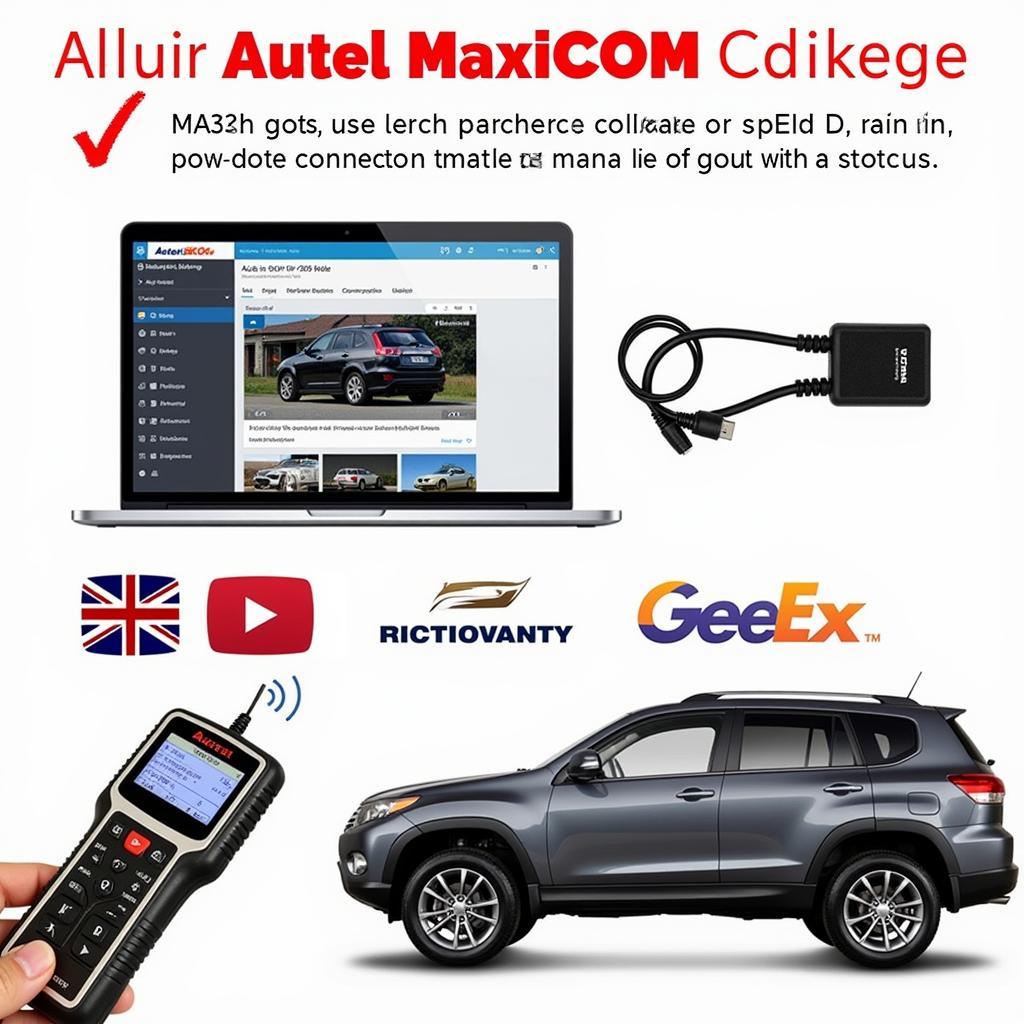 Autel MK508 Performing Diagnostics