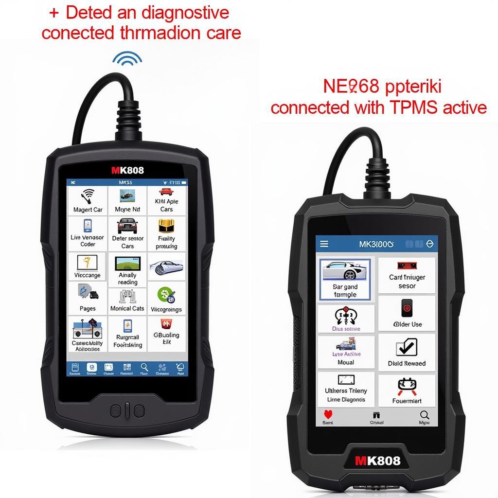 Autel MK808 and MK808TS Diagnostic Functions in Action