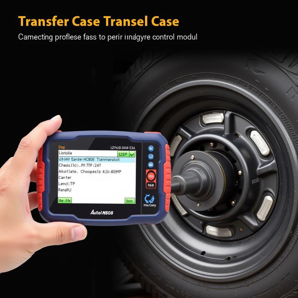 Autel MK808 Diagnosing Transfer Case Issues