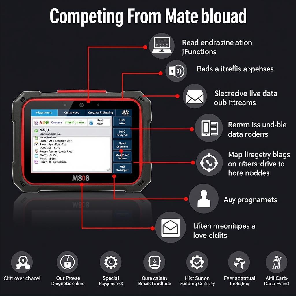 Autel MK808 Diagnostic Functions