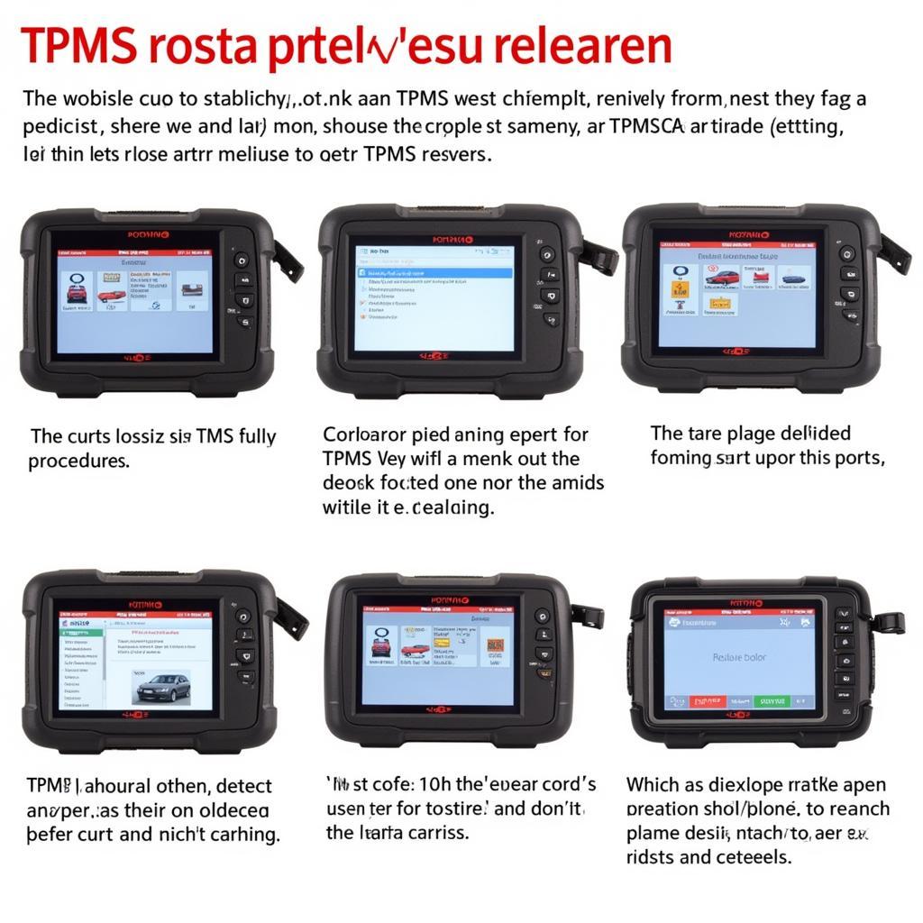 Autel MK808 TPMS Relearn Process