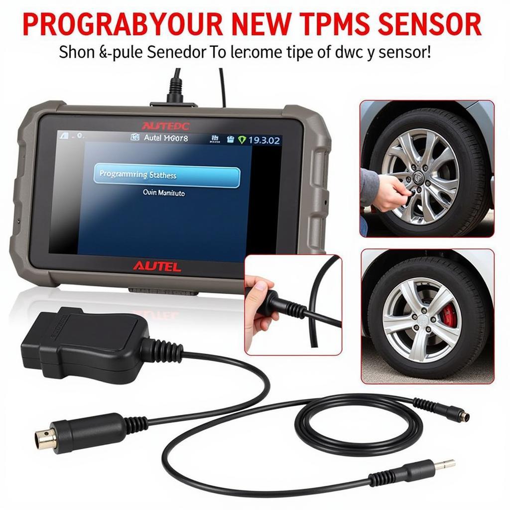 Autel MK808 TPMS Sensor Programming