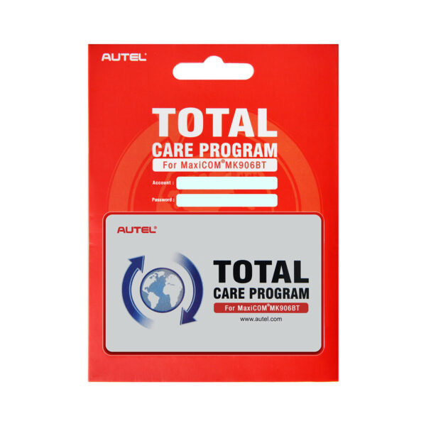 Autel MK906BT1YRUPDATE Total Care (TCP) for MK906BT