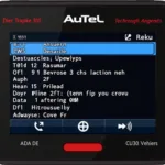 Autel ML319 OBDII Code Reader Display