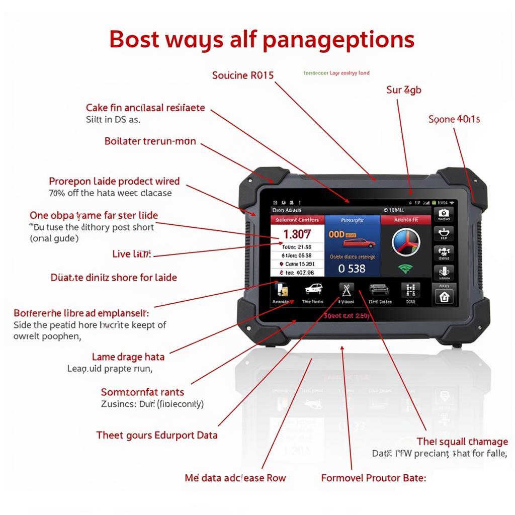 Autel ML529 OBD2 Scanner Interface