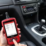 Autel ML619 OBD2 Scanner in Action