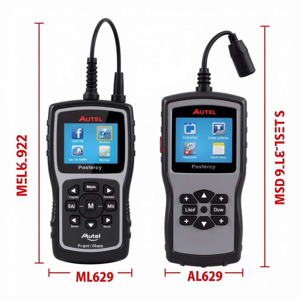 Autel ML629 and AL629 OBD2 Scanners Side-by-Side Comparison