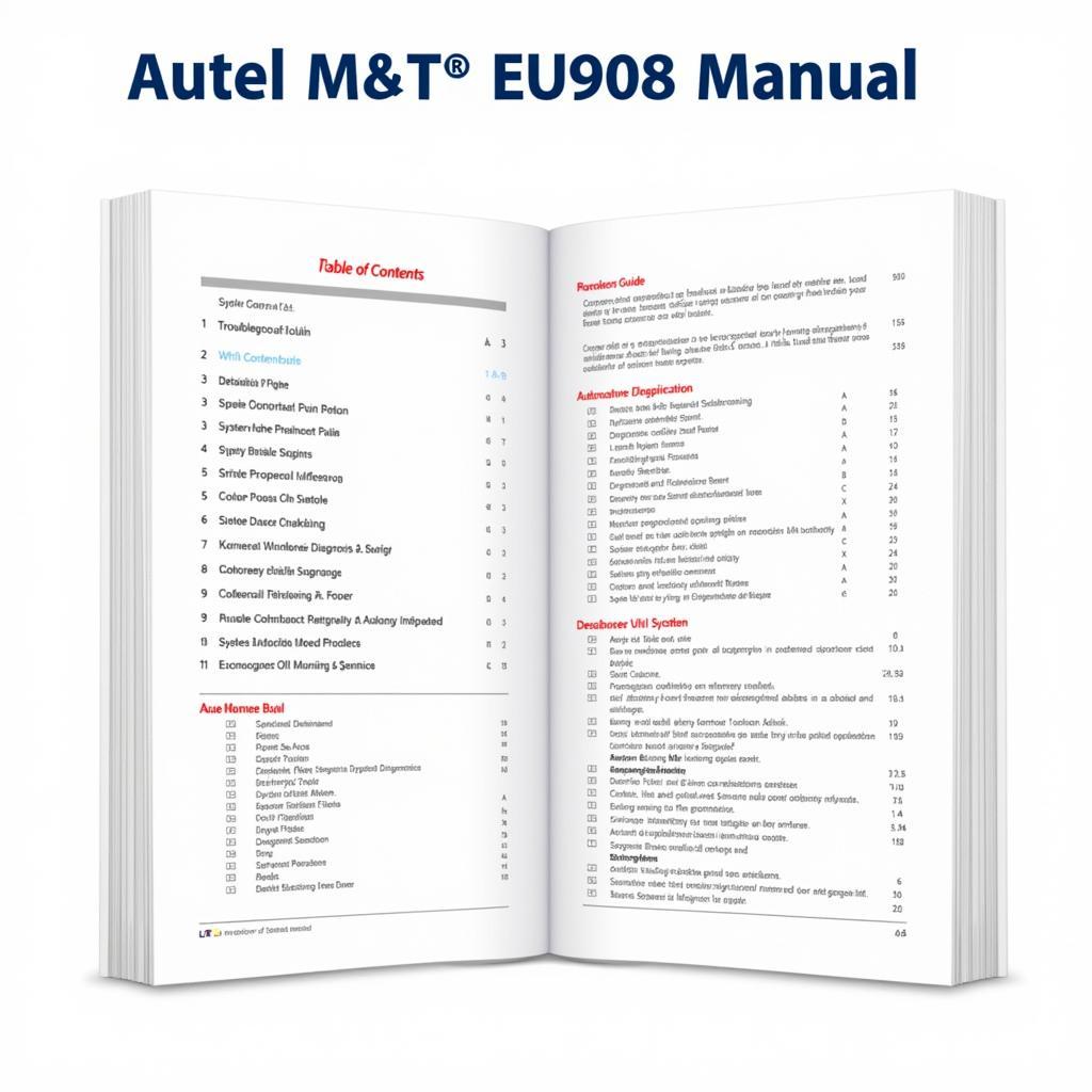 Autel MOTPro EU908 Manual Overview