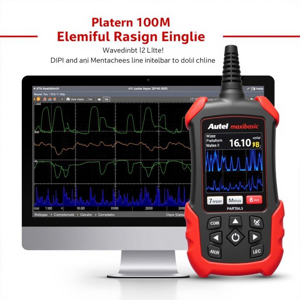 Autel MP408-Basic Maxiscope Kit Waveform Analysis