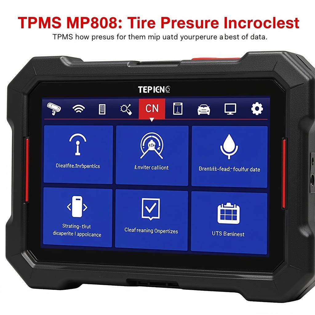 Autel MP808TS TPMS Functionality