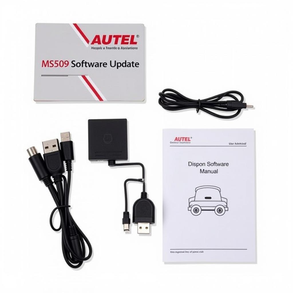 Autel MS509 Upgrade Kit Components