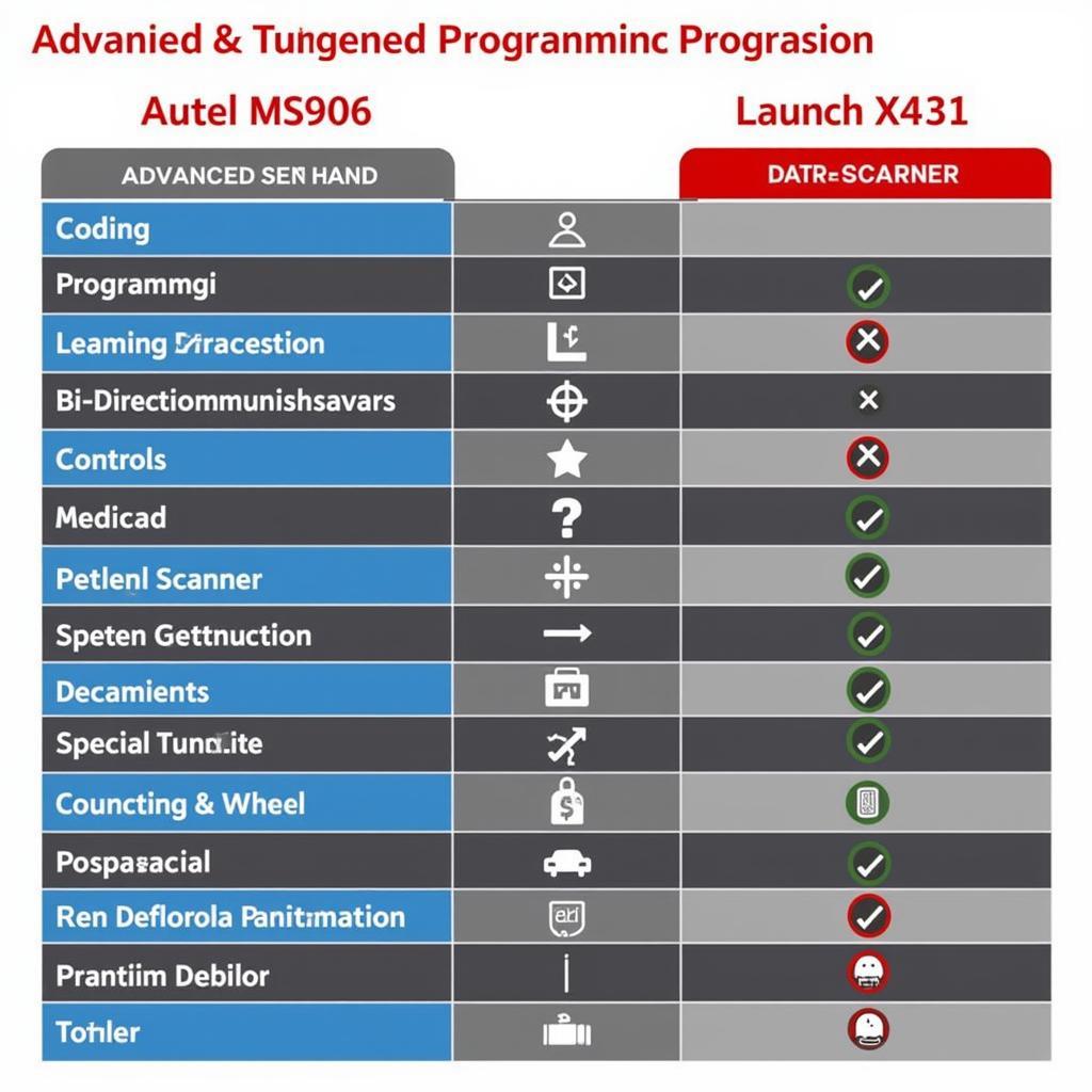 Comparing Advanced Features of Autel MS906 and Launch X431 Scanners