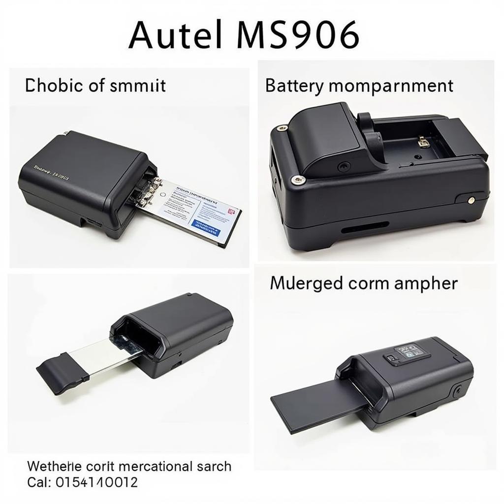 Autel MS906 Battery Location